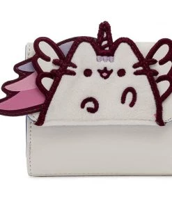 Loungefly X Pusheen: Super Pusheenicorn Plush Flap Wallet Bags & Wallets