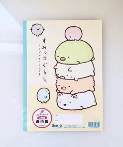 San-X Sumikko Gurashi: Notebook (Stacked Glossy Cover) Stationery