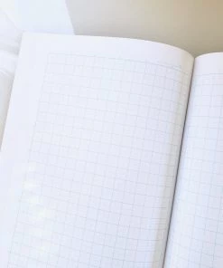 San-X Sumikko Gurashi: Graph Notebook (Stacked Squares Natural Cover) Stationery