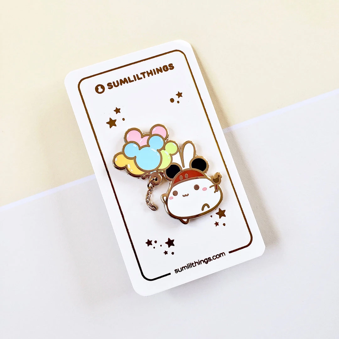Top 10 β¨ SumLilThings Magicland Enamel Pin With Chain Balloons π 1 SumLilThings Magicland Enamel Pin With Chain Balloons