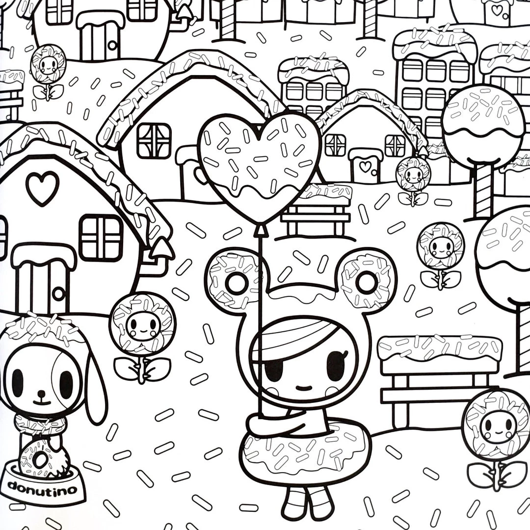 Flash Sale β The Cute Stuff Tokidoki Coloring Book π 3 The Cute Stuff Tokidoki Coloring Book