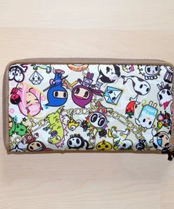 Bags & Wallets Tokidoki Chained Love Collection: Long Zip Around Wallet