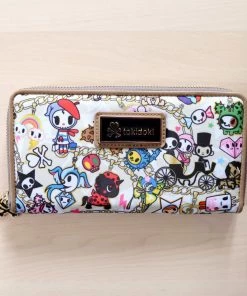 Bags & Wallets Tokidoki Chained Love Collection: Long Zip Around Wallet