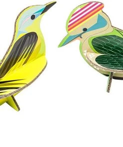 Stationery Studio ROOF: PopOut Card (Wagtail & Woodpecker)